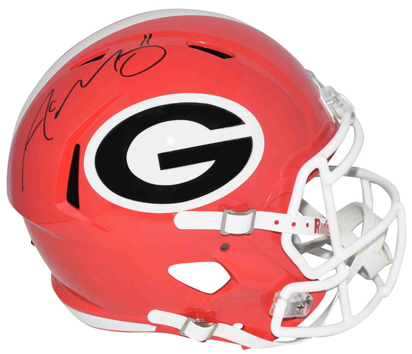 AARON MURRAY AUTOGRAPHED SIGNED GEORGIA BULLDOGS FULL SIZE SPEED HELMET