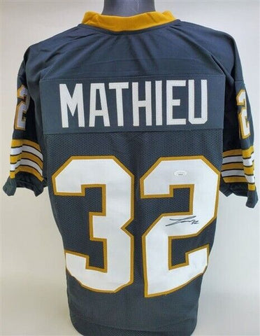 Tyrann Mathieu Signed New Orleans Saints Jersey (JSA COA) AKA "Honey Badger"