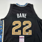 Autographed/Signed Desmond Bane Memphis Black Basketball Jersey JSA COA