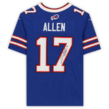 Josh Allen Autographed Buffalo Bills Nike F.U.S.E. Blue Limited Jersey Beckett