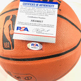 Greg Brown signed Spalding Basketball PSA/DNA Portland Trailblazers Autographed