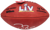 Tom Brady Autographed NFL Leather Super Bowl LV Football Fanatics AA0104045