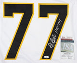 Ray Bourque Signed Boston Bruins Throwback Jersey Inscribed "HOF 04" (JSA COA)