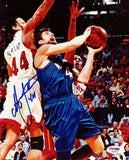 Christian Laettner Autographed 8x10 Photo Washington Wizards PSA/DNA #S40685