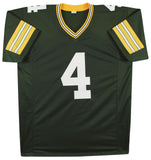 Brett Favre Authentic Signed Green Pro Style Jersey Autographed BAS Witnessed