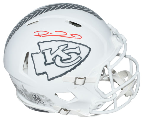 PATRICK MAHOMES SIGNED KANSAS CITY CHIEFS SALUTE TO SERVICE III AUTHENTIC HELMET