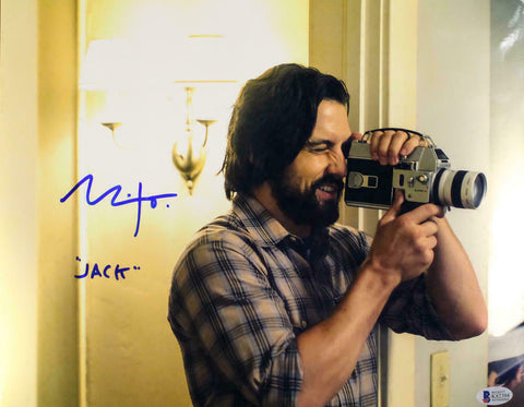 Milo Ventmiglia Autographed This is Us 11x14 Photo Jack Pearson BAS 12732