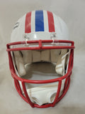 WARREN MOON "HOF" SIGNED HOUSTON OILERS F/S SPEED AUTHENTIC HELMET BECKETT QR