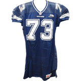 Larry Allen Signed Dallas Cowboys Nike Proline 52 Blue Jersey JSA 48471