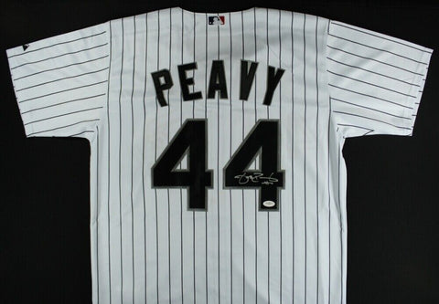 Jake Peavy Signed Chicago White Sox Jersey (JSA COA) 2xWorld Series Champion