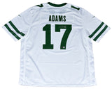 DAVANTE ADAMS AUTOGRAPHED NEW YORK JETS #17 WHITE NIKE JERSEY BECKETT