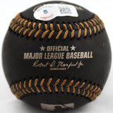 Robin Yount Autographed Rawlings OML Black Baseball w/ HOF 99-Beckett W Hologram