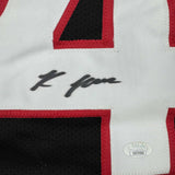 Autographed/Signed Rondale Moore Atlanta Black Football Jersey JSA COA