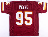 Daron Payne Signed Redskins Jersey (JSA Holo) Washington's 2018 #1 Draft Pick NT