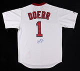 Bobby Doerr Twice-Signed Boston Red Sox Jersey Inscribed "HOF 86" (Beckett COA)