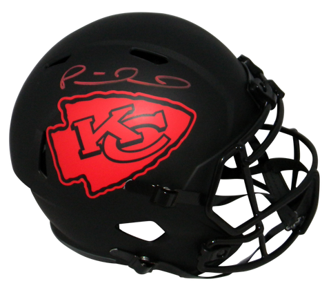 PATRICK MAHOMES AUTOGRAPHED KANSAS CITY CHIEFS ECLIPSE FULL SIZE HELMET BECKETT