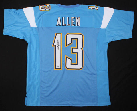 Keenan Allen Signed Los Angeles Chargers Jersey (Beckett COA) 2017 Pro Bowl W R