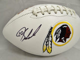 Jay Schroeder Autographed Washington Redskins Logo Football- JSA Witnessed Auth