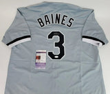 Harold Baines Signed Chicago White Sox Jersey (JSA COA) 2005 World Champion D.H.