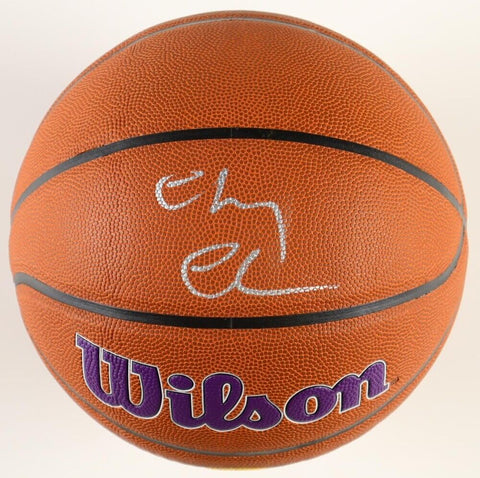 Chevy Chase Signed Los Angeles Lakers Basketball (Beckett) 1985 Hit Movie Fletch