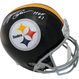 Lynn Swann Autographed Pittsburgh Steelers VSR4 TB Mini Helmet HOF Beckett 46600