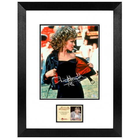 Olivia Newton-John Autographed Grease You Better Shape Up 8x10 Framed Photo