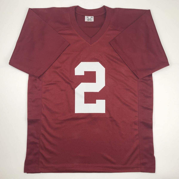 Derrick Henry Autographed and Framed Maroon Alabama Jersey