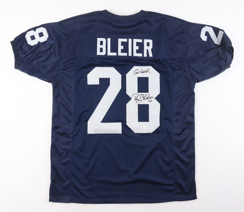 Rocky Bleier Signed Notre Dame Fighting Irish Jersey Inscr. "Go Irish" (JSA COA)