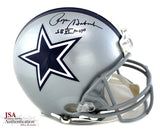 Roger Staubach Autographed/Signed Dallas Cowboys Authentic Helmet-"SB VI MVP"