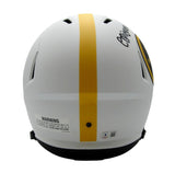 George Pickens Autographed Full Size Lunar Replica Helmet Steelers Beckett