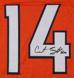 Courtland Sutton Signed Denver Broncos Jersey (JSA COA)2018 Rookie Wide Receiver