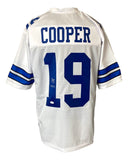 Amari Cooper Dallas Signed White Football Jersey JSA ITP