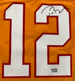 Tom Brady Autographed Buccaneers Creamsicle Nike Limited F.U.S.E Jersey Fanatics