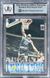 Lakers Shaquille O'Neal Signed 1996 Upper Deck #320 Card AG GM 10! BAS Slab