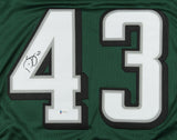 Darren Sproles Signed Philadelphia Eagles Jersey (Beckett COA) Super Bowl Champ