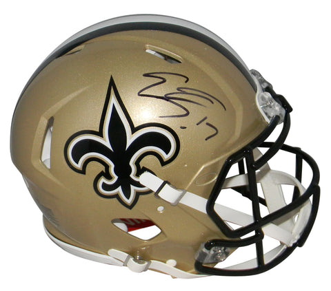 EMMANUEL SANDERS SIGNED NEW ORLEANS SAINTS SPEED AUTHENTIC HELMET BECKETT