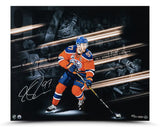 Connor McDavid Autographed Oilers "Playoff Collage" 20" x 24" Photograph UDA LE