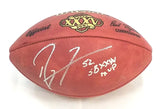 Ray Lewis Signed Ravens Super Bowl XXXV Football W/ SB XXXV MVP Beckett