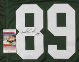 Mark Chmura Signed Green Bay Packers Jersey Career Highlight Stat Jersey JSA COA