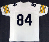 PITTSBURGH STEELERS ANTONIO BROWN AUTOGRAPHED WHITE JERSEY BECKETT BAS 129841