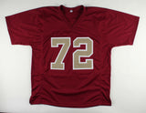 Dexter Manley Signed Washington Redskins Jersey (JSA COA) 2xSuper Bowl Champ D.E