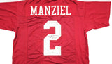 TEXAS A&M AGGIES JOHNNY MANZIEL AUTOGRAPHED MAROON JERSEY JSA STOCK #237094