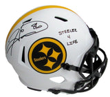 Hines Ward Autographed/Inscr Full Size Lunar Replica Helmet Steelers Beckett