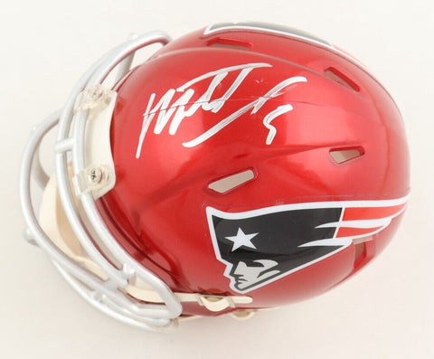 Matthew Judon Signed New England Patriots Mini Helmet (Playball Ink) 4xPro Bowl