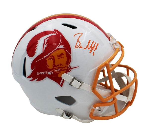 Baker Mayfield Signed Tampa Bay Buccaneers Speed Full Size Throwback NFL Helmet