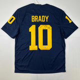 Autographed/Signed Tom Brady Michigan Wolverines Limited Jersey Fanatics COA