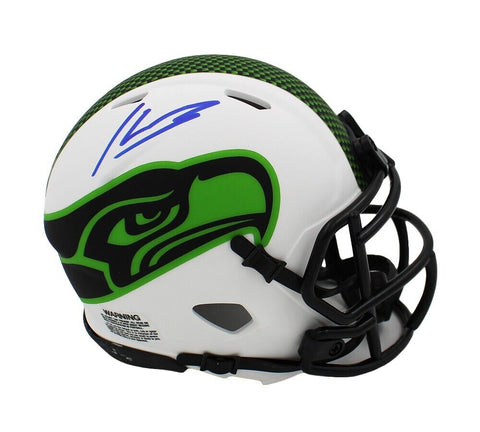 Kenneth Walker III Signed Seattle Seahawks Speed Lunar NFL Mini Helmet