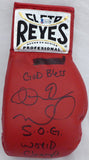 Andre Ward Auto Red Reyes Boxing Glove God Blessn World Champ Beckett V61328