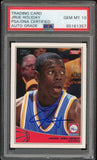 2009-10 Topps #330 Jrue Holiday RC Rookie On Card PSA/DNA Auto GEM MINT 10