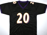 Ed Reed Autographed Black Pro Style Jersey - Beckett W Hologram *Black